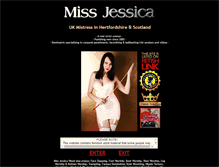 Tablet Screenshot of missjessica.co.uk